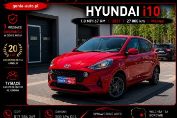 **Niski_Przebieg_26tyś_Hyundai_1.0_MPI_Auto**