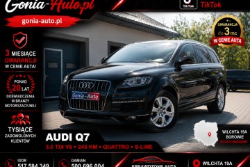 Gwarancja_Szwajcaria_7osobowa_Sline_Quattro_Najlepszy Motor_Serwis !!!