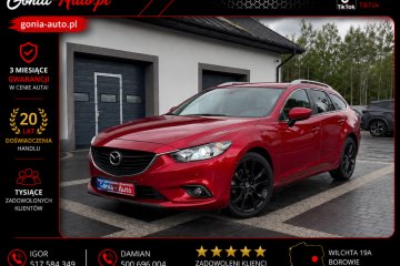 **Śliczna_Wiśniowa_Mazda_6_2.0_Benzyna**