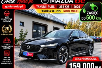 Mazda 6e TAKUMI 258 KM Praktycznie Nowa Okazja 159 tys zł Faktura VAT